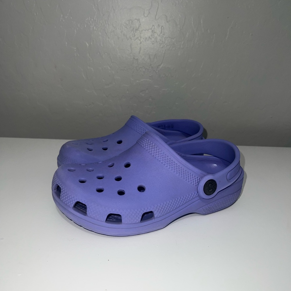 Kids Purple Crocs